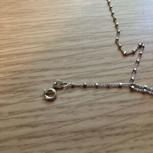 18k white gold chain - 16 inches